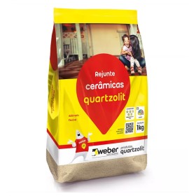 REJUNTE CERAMICO BEGE QUARTZOLIT 1KG