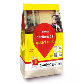 REJUNTE CERAMICO PALHA QUARTZOLIT 1KG