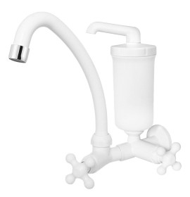 TORNEIRA ABS COM FILTRO PAREDE MARUJA BCO