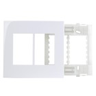 PLACA C/SUPORTE 4X4 6 MODULOS SLEEK