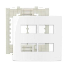 PLACA C/SUPORTE 4X4 4 MODULOS SLEEK