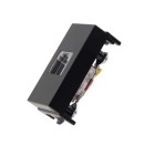 MODULO TOMADA P/TELEFONE RJ11 SLEEK EBONY