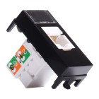 MODULO TOMADA RJ45 CAT5 SLEEK EBONY