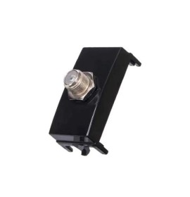 MODULO TOMADA P/TV COAXIAL SLEEK EBONY