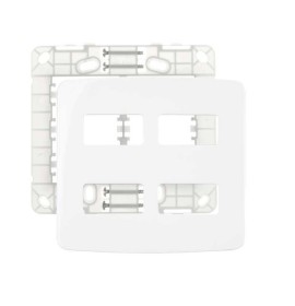 PLACA C/SUPORTE 4X4 4 MODULOS B3