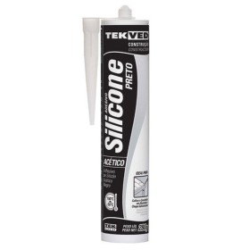 SILICONE ACETICO PRETO 280G - TEKBOND