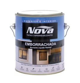 TINTA EMBORRACHADA BRANCA 3,6L NOVA TINTAS