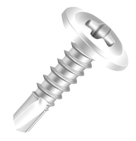 PARAFUSO BROCA-FIX FLANGEADO 8X1.1/4 C/200