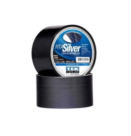 FITA SILVER PRETA 48MM X 5M