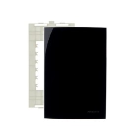 PLACA C/SUPORTE 4X2 CEGA SLEEK EBONY