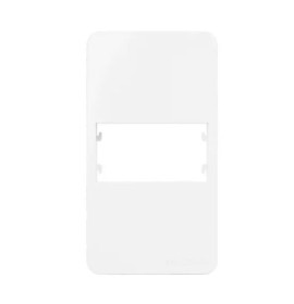 PLACA P/CONDULETE 1 MODULO C/SUPORTE BRANCO