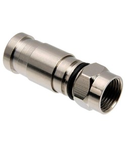 CONECTOR F RG59 DE COMPRESSAO UNITARIO