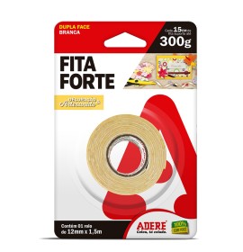 DUPLA FACE ESPUMA FIXACAO 12X1,5 ADERE