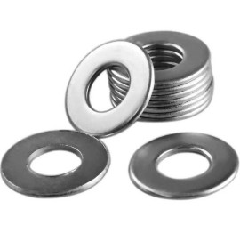 ARRUELA LISA ZINCADA 3/8 1KG(+-160 UNIDADES)