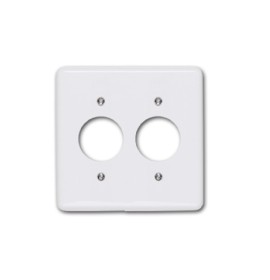 PLACA 2 POSTOS REDONDOS (248E)