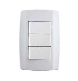 CJ.3 INT.SIMPLES 10A 250V~ HORIZ.(8019)