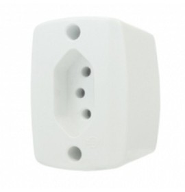 TOMADA SOBR RET BIP 2P+T 10A BC (16516)