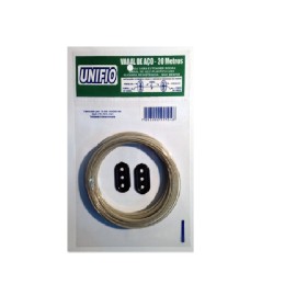 VARAL DE AÃ‡O PLASTIFICADO 20M UNIFIO