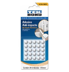 BUMPER GOTA P-8 MM CART 25UN-TEKBOND