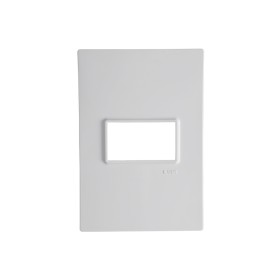 PLACA 4X2 1 MODULO C/SUPORTE VIVAZ