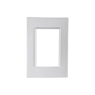 PLACA 4X2 3 MODULOS C/SUPORTE VIVAZ (76100)