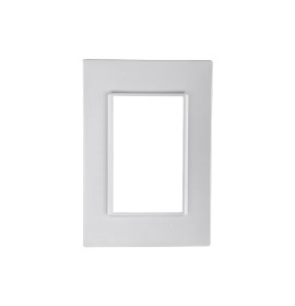 PLACA 4X2 3 MODULOS C/SUPORTE VIVAZ (76100)