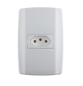 CJ.1 TOMADA 20A HORIZONTAL SLIM (80151)