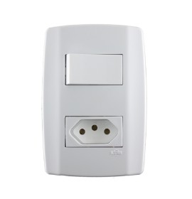 CJ.1 INT.PARAL 10A 250V+1 TOMADA 10A (80280)