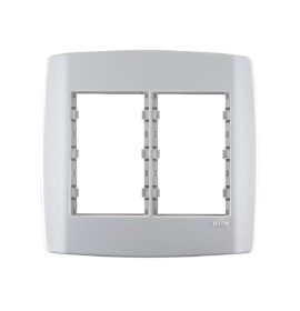 PLACA 4X4 3+3 MOD JUNTOS C/SUPORTE (83090)