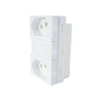 MONOBLOCO 2TOMADAS SEPARADAS 20A (86121)