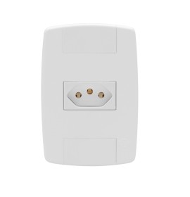 CJ. TOMADA 10A 250V LINHA LEV (87140)