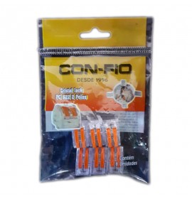 CONECTOR 2 POLOS 0,8MM a 4,0MM 32A