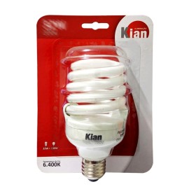 LAMP 32W ESPIRAL 220V BC 6500k- KIAN