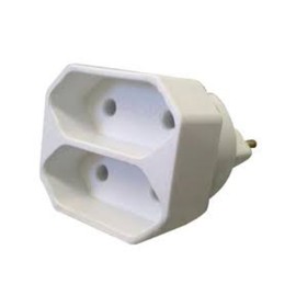 MULTIPLICADOR 2 VIAS 2P CINZA