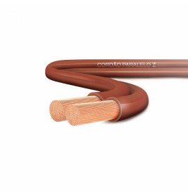 CORDAO PARALELO 2x2,5MM MARROM 100MT SIL