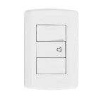 PULSADOR PARA CAMPAINHA - PLUZI (7209)