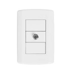 CONJUNTO CONECTOR DE ANTENA P/TV-PLUZI (7231)