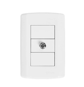 CONJUNTO CONECTOR DE ANTENA P/TV-PLUZI (7231)