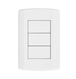 CONJ PLACA CEGA 4x2 C SUPORTE -PLUZI (7283)