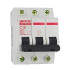 DISJUNTOR DIN 3P 25A CURVA C 6KA - SIBRATEC
