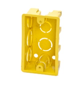 CAIXA DE LUZ AMARELA 4X2 IVPLAST