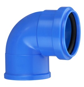 JOELHO 90Âº AZUL C/ANEL DE VEDACAO 38X40