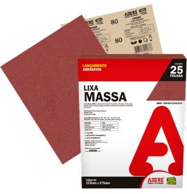LIXA MASSA 180 C/25 FOLHAS ADERE