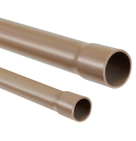 TUBO SOLD. 50MM MARROM - KRONA (1.1/2