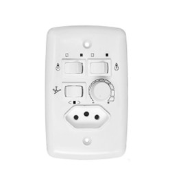 CONTROLE VENTILADOR CHAVE ROTATIVA C/TOM.