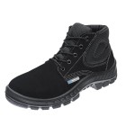 BOTINA NUBUCK PRETO BICO PLASTICO 44