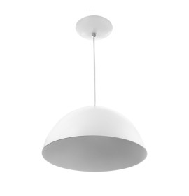 LUM PEND DECOR GRAN BALL 40CM BRANCO