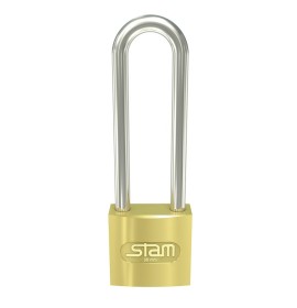 CADEADO HASTE LONGA 30MM ZAMAC LAT- STAM