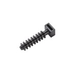 BUCHA NYLON PRETA 3/8 9MM PCT C/10