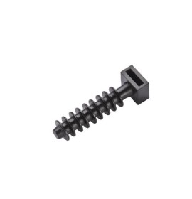 BUCHA NYLON PRETA 3/8 9MM PCT C/10